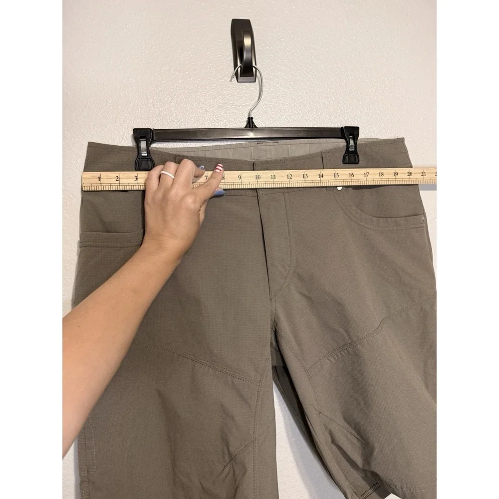Kuhl Shorts Men's 40 Brown Silencr Kargo Ripstop Outdoor Hiking